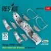 RESKIT RSU48-0376 Mirage 2000D cockpit (Basic edition with 3D decals) for Kinetic kit (3D Printed) 1/48